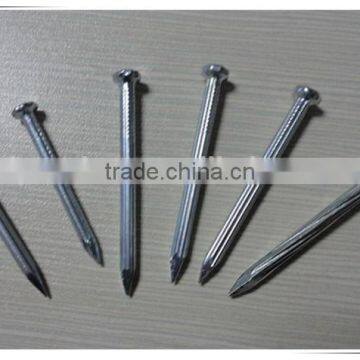 1-4 Inch Galvanized Concrete Steel Nail Screw Shank Steel Nails From Factory photo-2