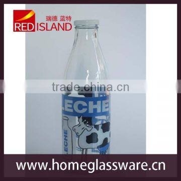 1L Glass Milk Sealed Bottle photo-5
