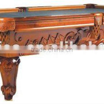 Hand Carved Classical Wooden Antique Pool Table,MOQ:1PCS(B68013)