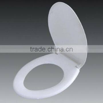 UIC-PP5009 Round/ Enlongated PP Toilet Seat Cover Soft Close, Soft Slow Close White Toilet Seat, PolyPropylene Toilet Seat photo-2