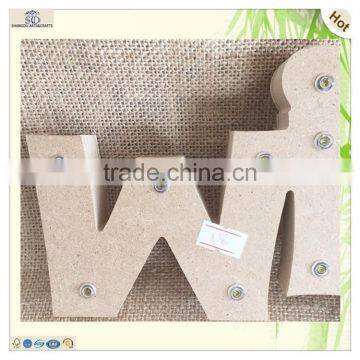 New Year Celebrating Wish Wooden Led Ornament