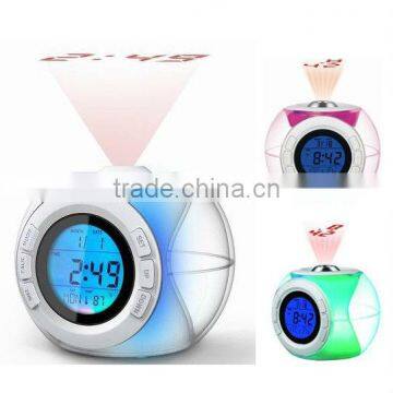 2014 Best Selling Projection Talking Alarm Clock