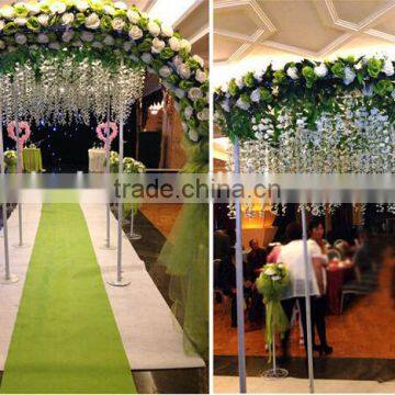 Vertical Plastic Flower Wisteria Hanging Vine Artificial Garden Wedding Vine photo-4