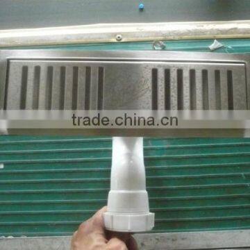 Shower Floor Drain With Grid or Tile Use Stainless Steel 25cm photo-3