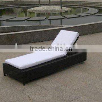 rattan chaise lounge