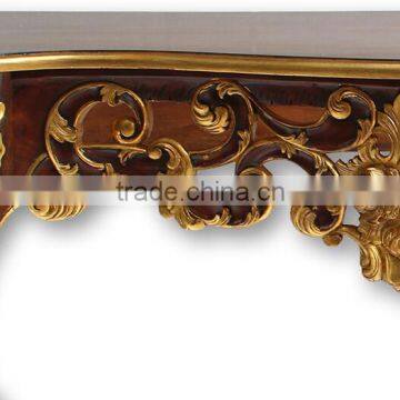 Luxury Living Room Furniture Console Table With Framed Mirror photo-2
