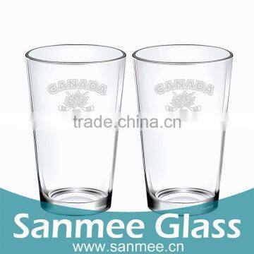 Gift Glass Cup Custom Printed Pattern Glassware Wholesale