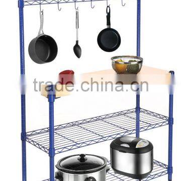 2016 Hot selling Customize quality Stainless Steel 3 Tier Kitchen Shelves