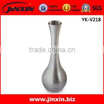 Modern Design Stainless Steel Large Metal Flower Vases