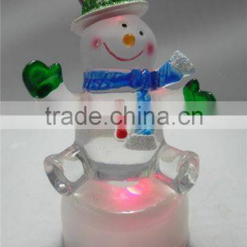 Christmas Decorations Hand crystal Craft snowman kid toys