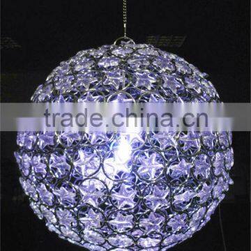 Wholesale Acrylic Craft Handmade LED Iron Ball Wedding Decoration Centerpieces photo-3