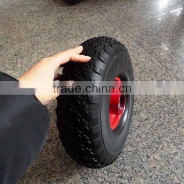 Flat Free Tire 4.00-4/pu Wheel photo-5
