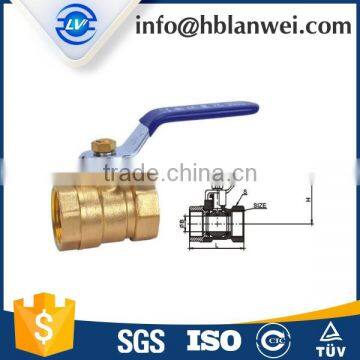 alibaba hot sale full ball valve with NPT for gas