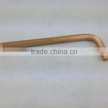 Be-Cu Copper Brass Sparkless Hex Key,nonsparking Hand Tools,nonmagnetic Hardware Tools,17mm 19mm....70mm photo-3