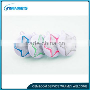 Five - pointed star portable body sensor lights