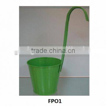 HOT-SALE Green iron flower planter