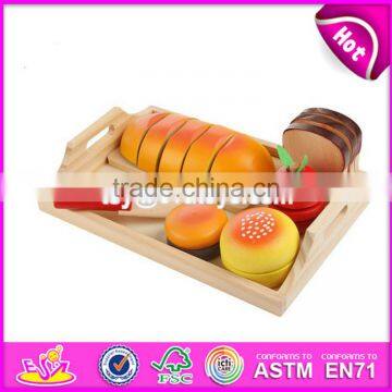 2017 New Design Kids Pretend Toys Wooden Play Food W10B182 photo-2