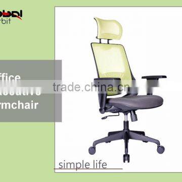 Durable Mesh Office Computer Chair With Adjustable Headrest and Lumbar Support photo-4