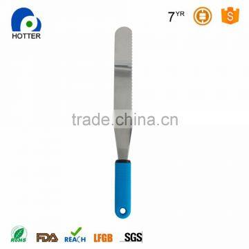 Cake Icing Silicone Spatula Set Stainless Steel Knife Silicon Handle photo-3