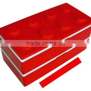 Japanese Food Container Children's Lunch LEGO Type Bento photo-4