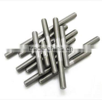 High quality Metric Double End Thread M5 304 Stainless Steel Studs threaded Screw