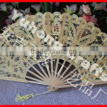Chinese Bamboo Crafts Wedding Fan photo-3