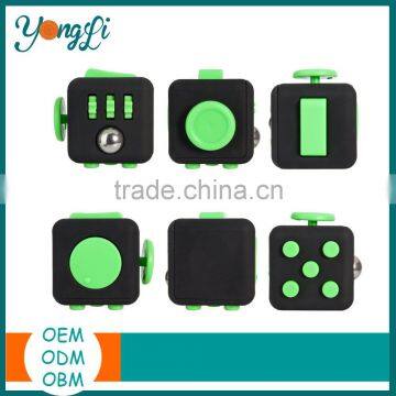 2016 Wholesale New Design Desk Toys Children and Adults Relieves Stress Fidget Cube photo-2