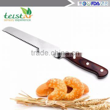8 "Colour Wood Stainless Steel Knife Kitchen Knife Bread Knife photo-2