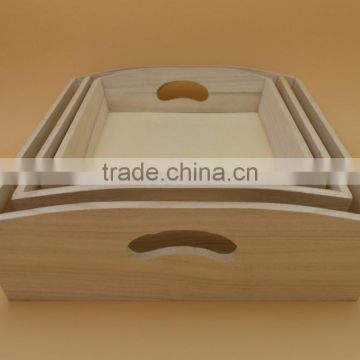 wooden serving tray