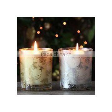 Apple Aroma Beautiful Wedding Decorative Candles Scented in Glass Jar photo-3