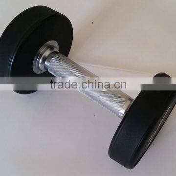Wholesale Rubber Coated Round Dumbbell Rubber Dumbbell Dumbbell Set photo-3