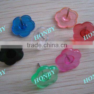 13mm Color Metal Thumbtack in flower Shape