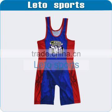 Custom Light-weight Spandex Women's Wrestling Singlet