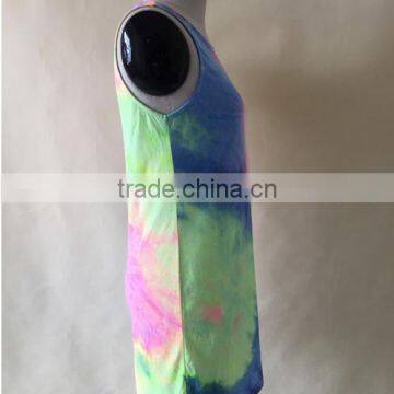 2016 Vestidos Watercolor Print Dresses Pencil Women Dress Summer Dresses photo-5