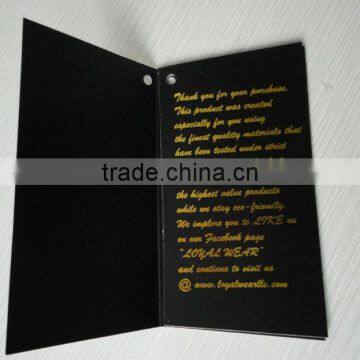 wholesale custom Hang Tags for clothing