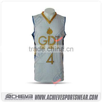 China Supplier Sublimation Basketball Jersey/basketball Apparel photo-3