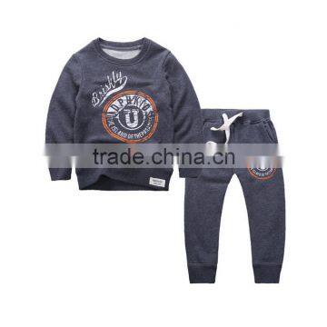 Good Quality Plain Hoodies Suit Thick Warm Clothes for Boy 2016 photo-2