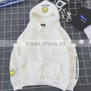 Top Quality Oem Fashion Pullover Hoody With Plain Pattern Longsleeve photo-4