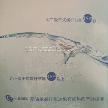 Oil-free Water-lubricated Screw Air Compressor photo-2