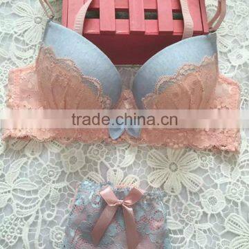 Hot imagic sexy penty in nylon for women sponge bra