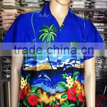 Palma de Mallorca Mens Aloha Hawaiian Shirts