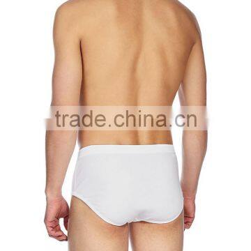 4 Pack Classic Pure White Cotton Briefs Sexy Man Briefs photo-2