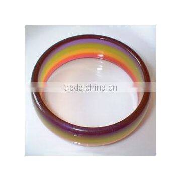 resin bracelets/fashion bracelets/fashion bangles/rainbow bracelets/rainbow jewlery/stylish bracelets/resin jewelry