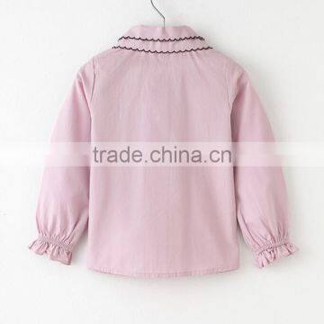 Zm50391b Autumn New Style Kids Clothing Long Sleeve Pure Cotton Lapel Trendy Children Shirt photo-4