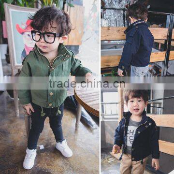 S15992A Children clothing boys coats 2017 children coats and jackets