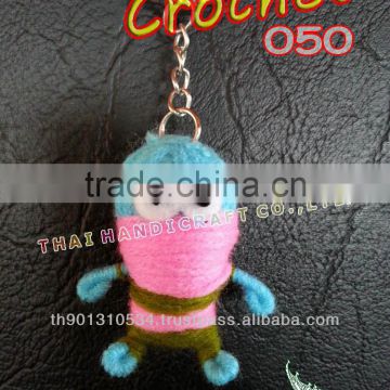 Handmade Crochet Key chains Wholesale Key rings