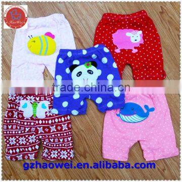 Cute Patterns Embroidered Short Baby PP Pants photo-2