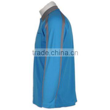 IS09001/BSCI Factory 100% Cotton Long Sleeve Reflective Work Safety Polo Shirt photo-3