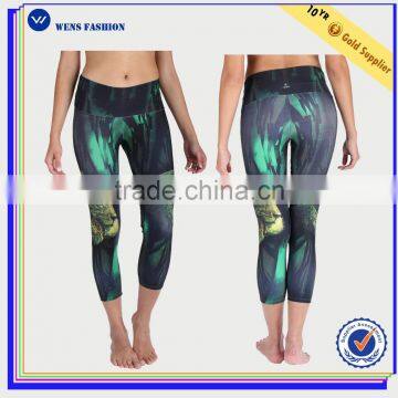 Yoga apparel wholesale printed tights and leggings