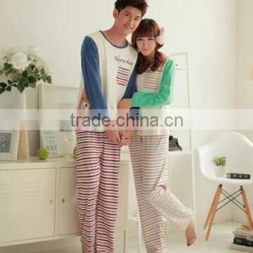 2015 Wholesale Cartoon Style Couple Pajamas photo-2